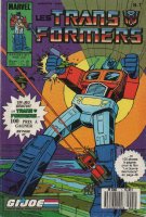 Scan de la couverture Transformers du Dessinateur Frank Springer